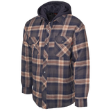 Tough Duck Quilt Lined Hooded Flannel Jac-shirt WS06