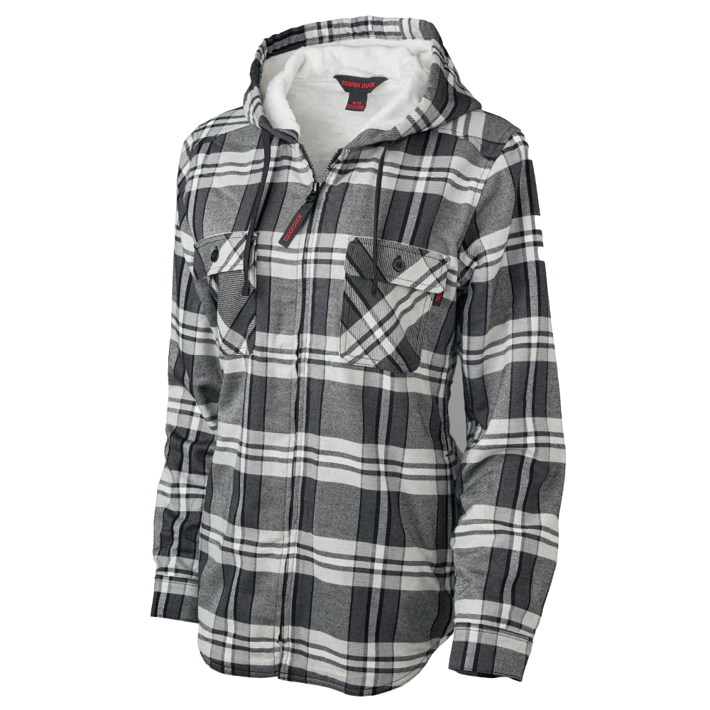 TOUGH DUCK Flanelle doublée peluche pour femme WS12