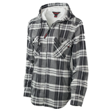 Tough Duck WS12 - Women’s Plush Pile-Lined Hooded Flannel