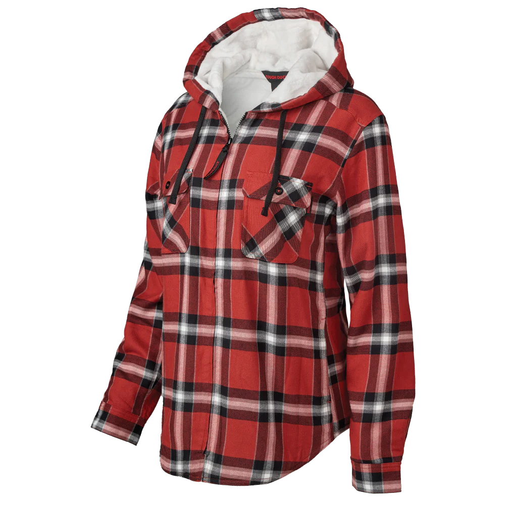 TOUGH DUCK Flanelle doublée peluche pour femme WS12