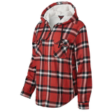 Tough Duck WS12 - Women’s Plush Pile-Lined Hooded Flannel