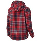 Tough Duck WS12 - Women’s Plush Pile-Lined Hooded Flannel