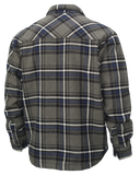 Tough Duck Sherpa Bonded Flannel Jac-Shirt WS15