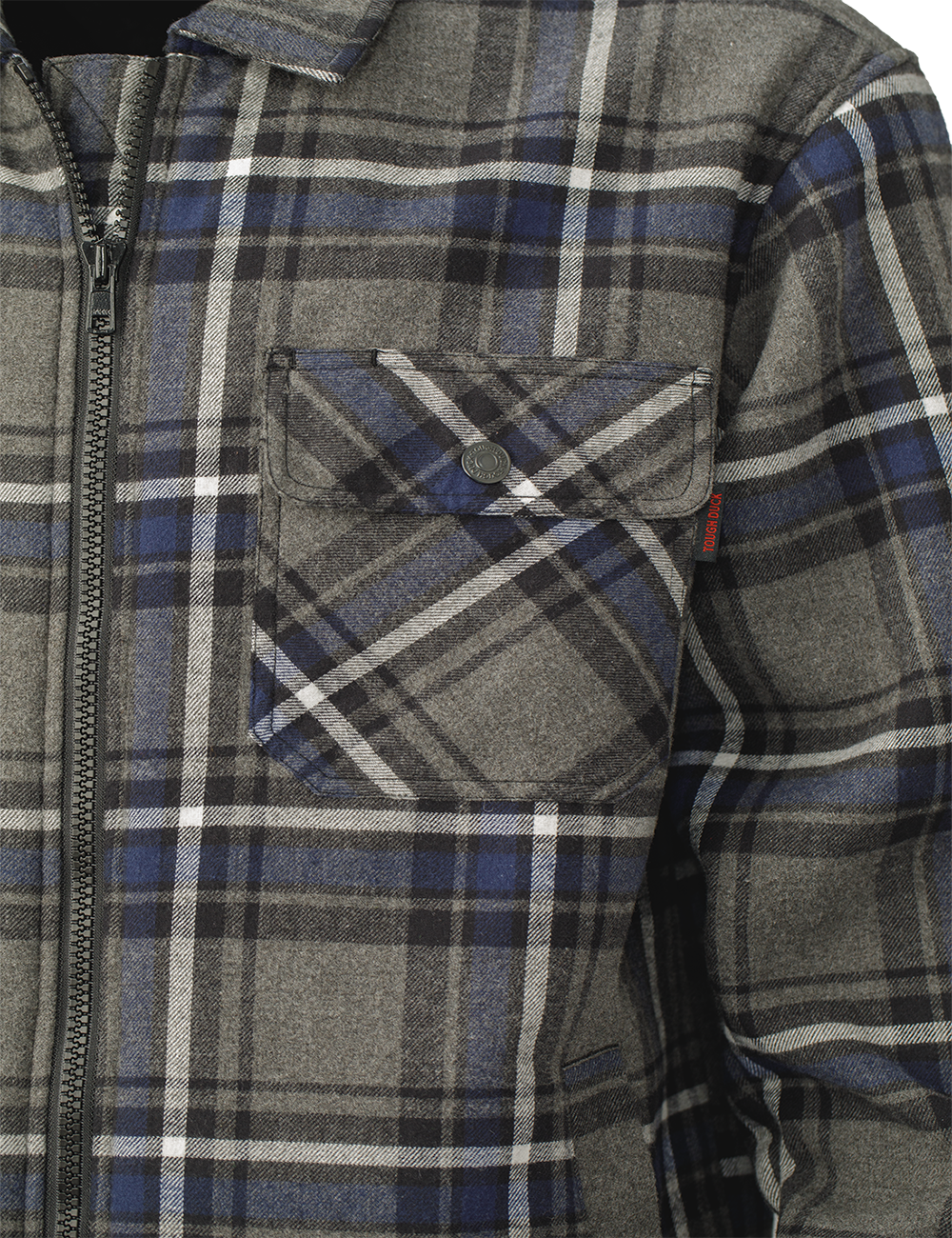 Tough Duck Sherpa Bonded Flannel Jac-Shirt WS15