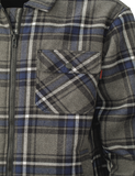 Tough Duck Sherpa Bonded Flannel Jac-Shirt WS15