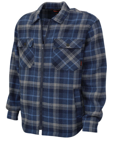 Tough Duck Sherpa Bonded Flannel Jac-Shirt WS15