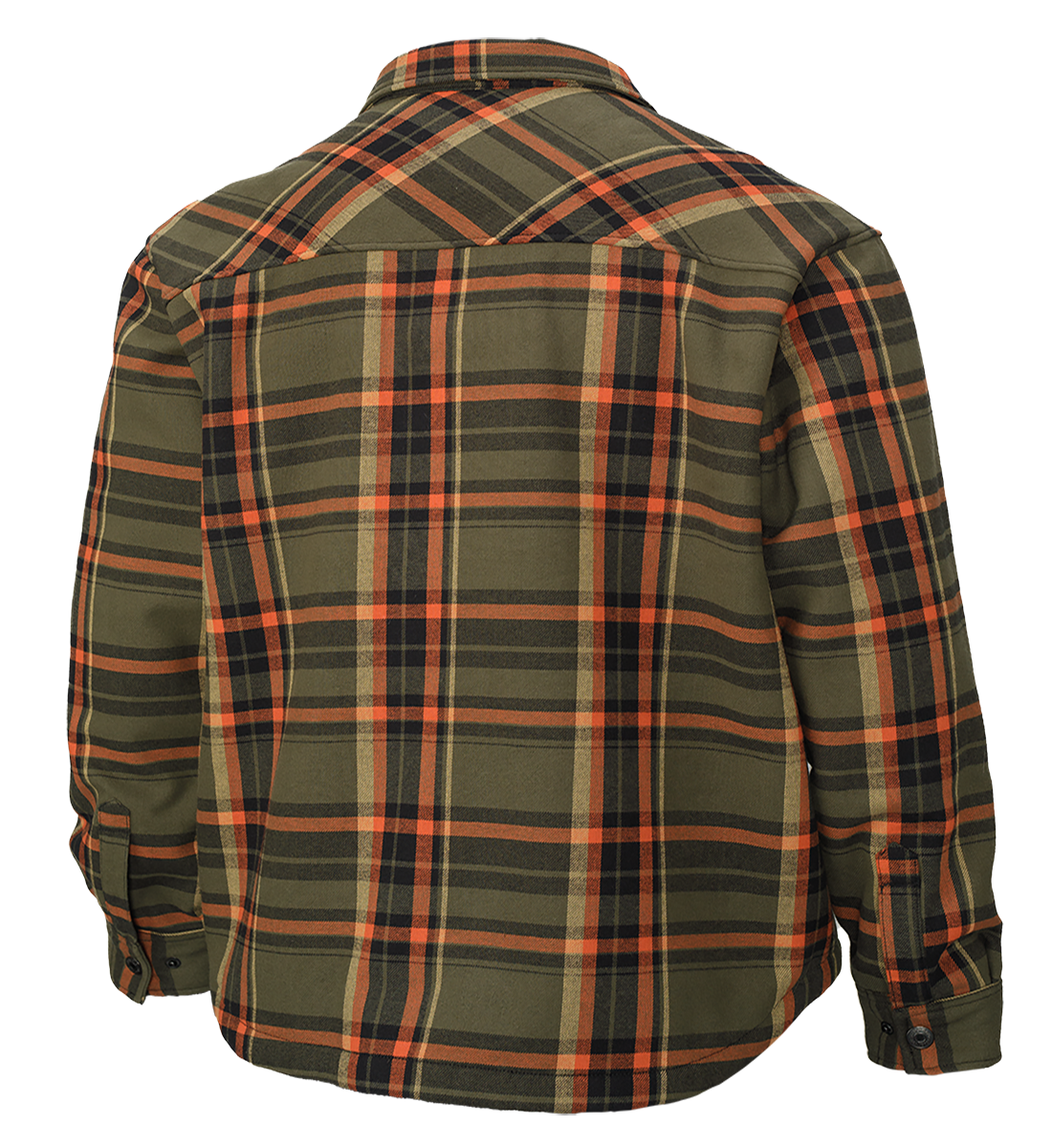 Tough Duck Sherpa Bonded Flannel Jac-Shirt WS15