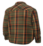 Tough Duck Sherpa Bonded Flannel Jac-Shirt WS15