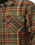 Tough Duck Sherpa Bonded Flannel Jac-Shirt WS15