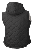 Tough Duck Women’s Quilted Sherpa Lined Vest WV10
