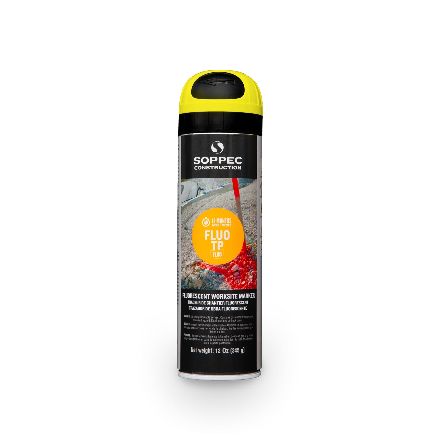SOPPEC Construction Fluorescent Worksite Marker