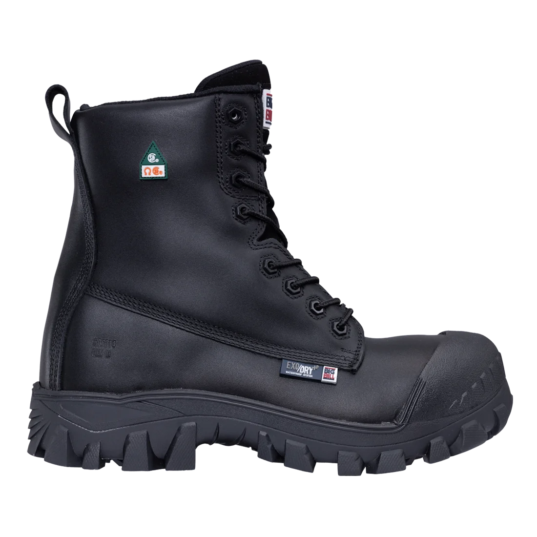 Bottes de travail Big Bill Traction 4X4 imperméables 8 po sans métal - BB6014