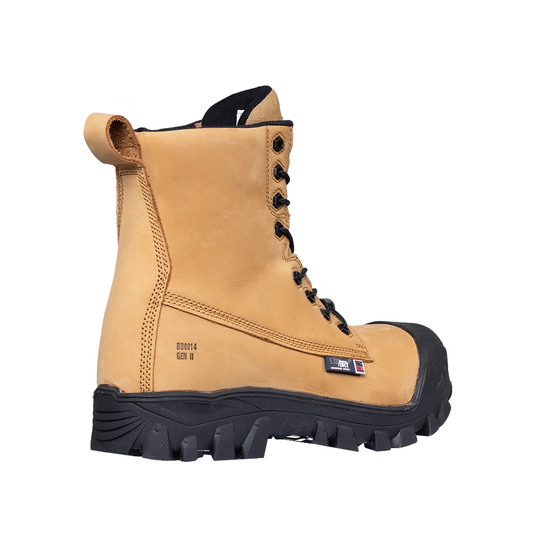 BIG BILL Traction 4X4 Waterproof 8" Metal Free Work Boots - BB6014