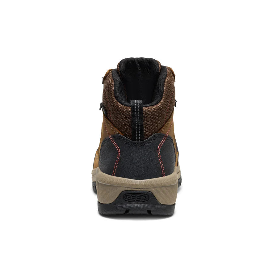 KEEN Women's CSA Skokie Hiker Mid Waterproof Work Boot (Carbon Toe)