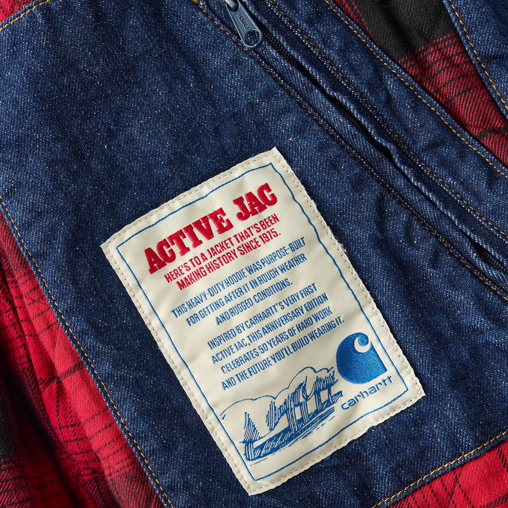 Carhartt Loose Loose Fit Denim Active Jac- 106976