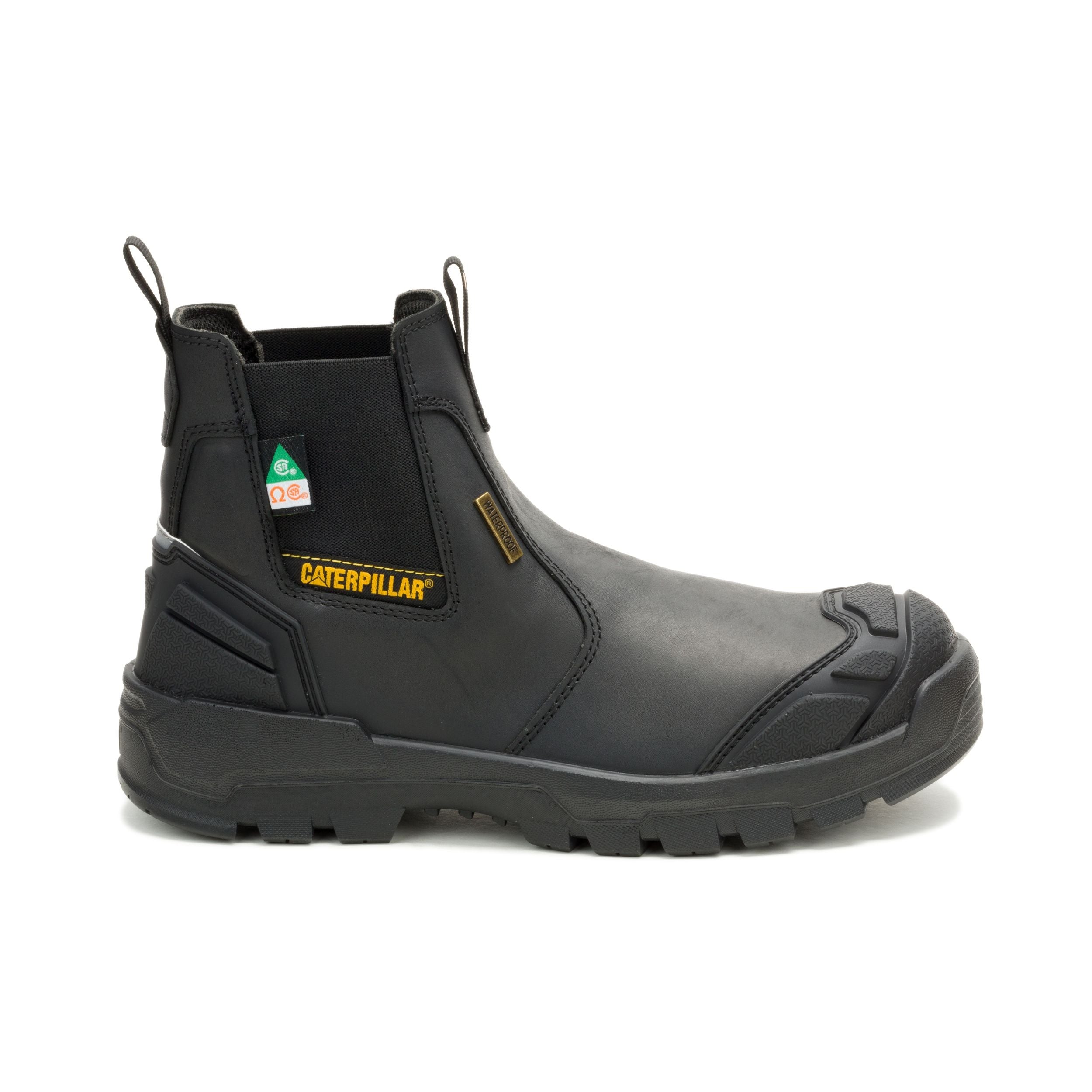 CAT Men's Striver XL Chelsea Steel Toe Waterproof Industrial CSA Boot