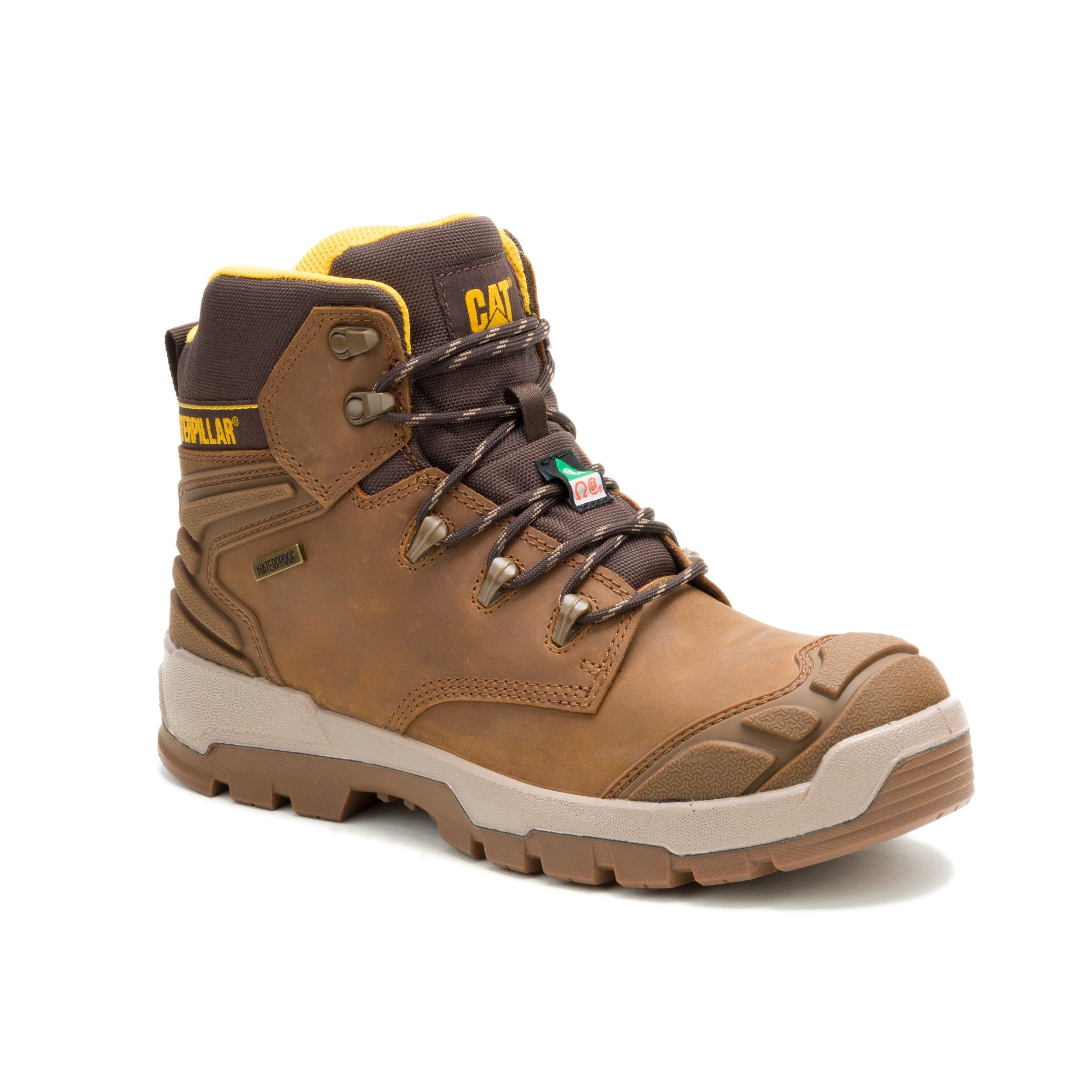 CAT Men's Striver XL Waterproof Industrial CSA Work Boot