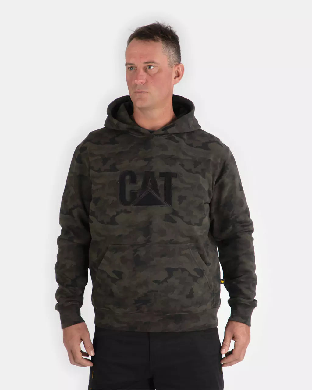 Caterpillar Trademark Hooded Sweat Shirt W10646