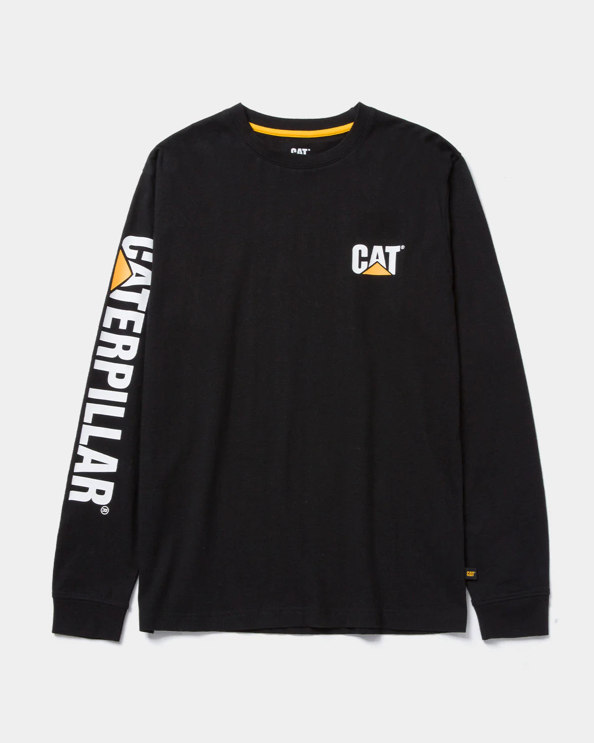 T-shirt à manches longues CAT Trademark Banner - 1510034