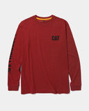 CAT Trademark Banner Long Sleeve T-Shirt - 1510034