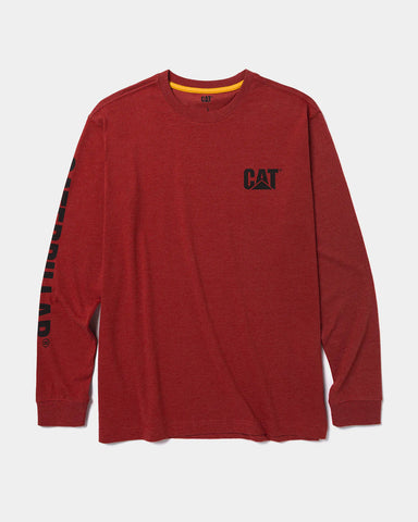 CAT Trademark Banner Long Sleeve T-Shirt - 1510034