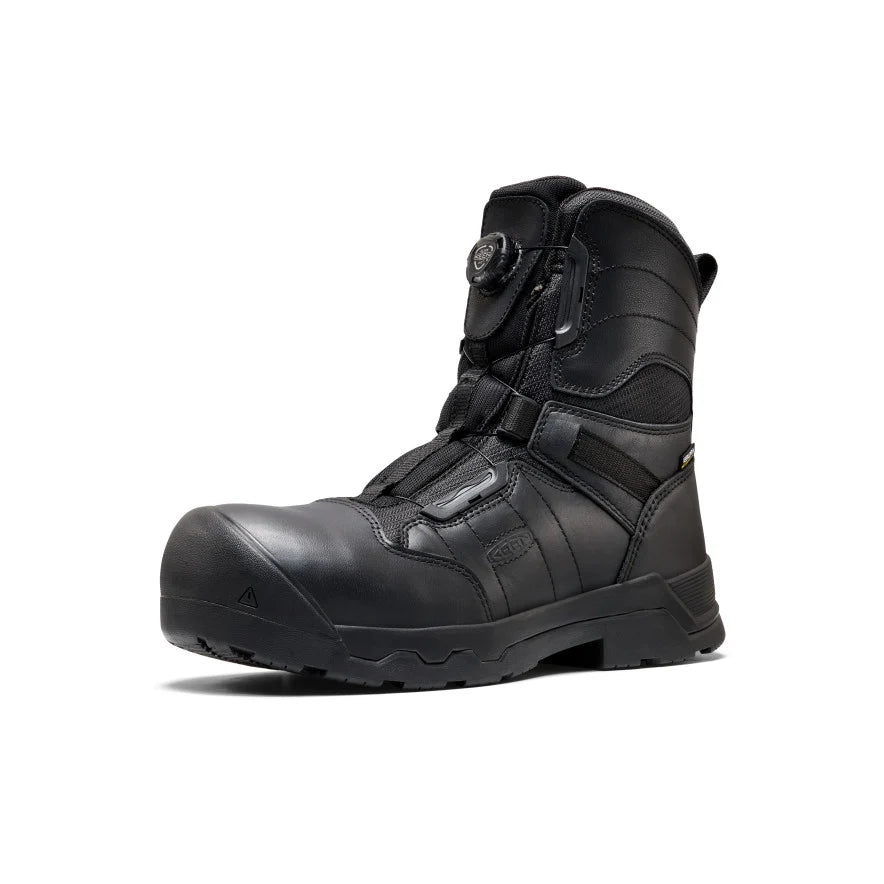 KEEN Men's Oshawa+ CF™ Waterproof  8" CSA Work Boot (Carbon Toe) - 1032868