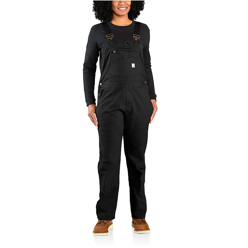 Carhartt® Women's Rugged Flex® Loose Fit Canvas Bib Overall - 106001 – WORK  N WEAR
