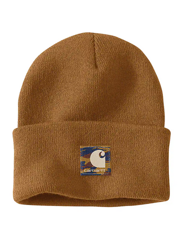 Carhartt Knit CAMO Patch Beanie 106336