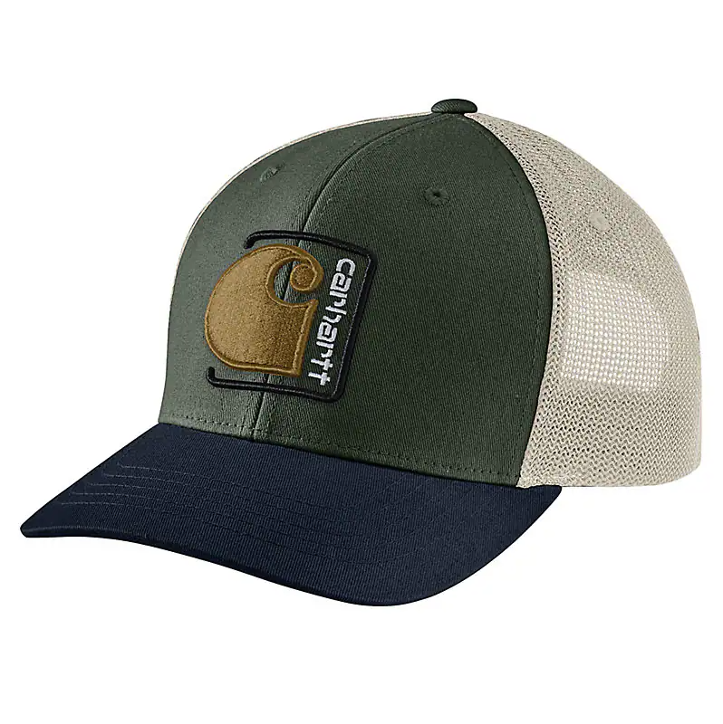 Carhartt Canvas Mesh-Back C Patch Cap - 106742