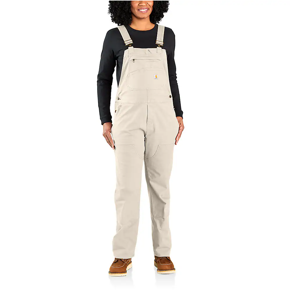 Carhartt® Women's Rugged Flex® Loose Fit Canvas Bib Overall - 106001