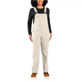 Carhartt® Women's Rugged Flex® Loose Fit Canvas Bib Overall - 106001