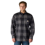 Carhartt Loose Fit Heavyweight Flannel Long-Sleeve Plaid Shirt - 107013