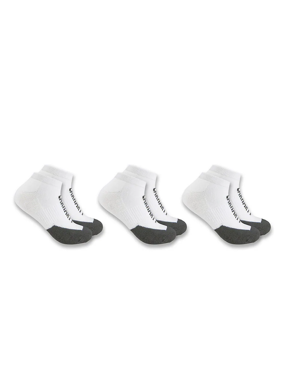 Carhartt Force® Men’s Midweight Logo Low Cut Socks 3-Pack SL9953M