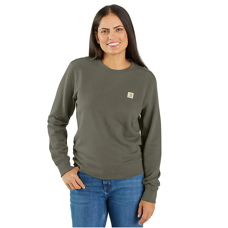 Carhartt Women's TENCEL™ Fiber Series Relaxed Fit French Terry Crewneck Sweatshirt - 106179