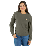 Carhartt Women's TENCEL™ Fiber Series Relaxed Fit French Terry Crewneck Sweatshirt - 106179
