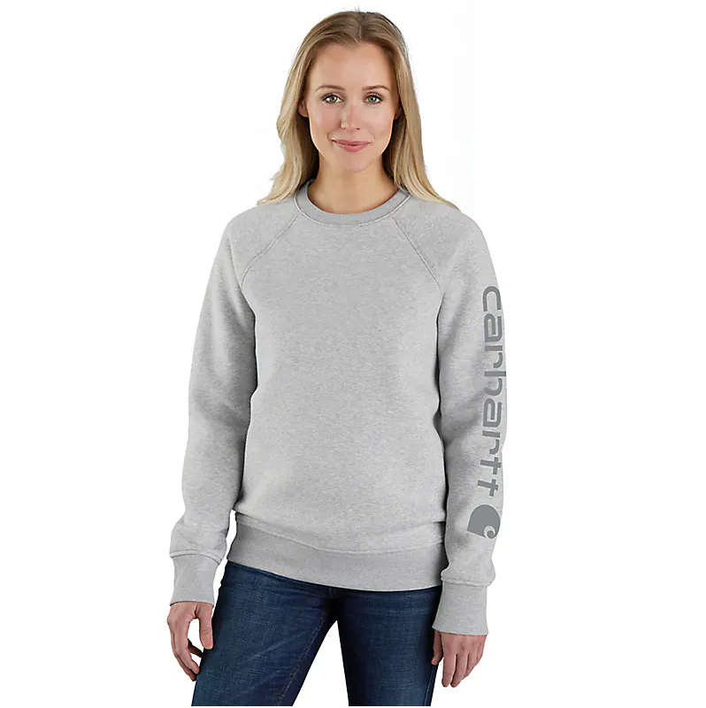 Carhartt Women's Relaxed Fit Midweight Graphic Crewneck Sweatshirt - 106718