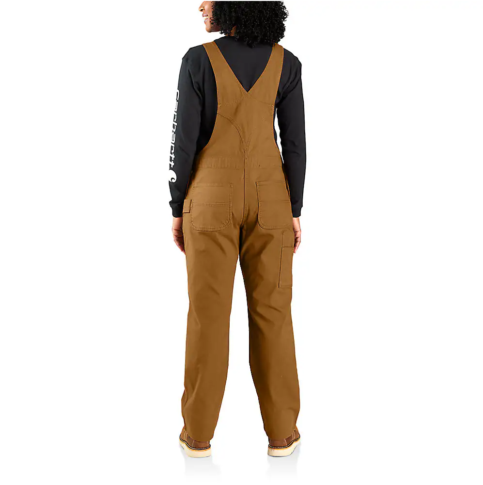 Carhartt® Women's Rugged Flex® Loose Fit Canvas Bib Overall - 106001