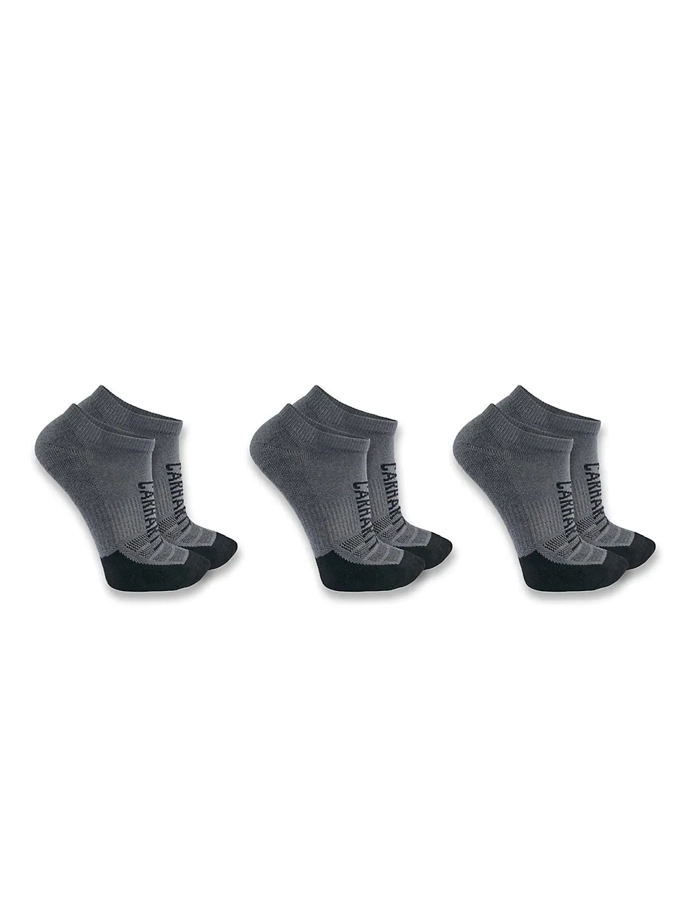 Carhartt Force® Men’s Midweight Logo Low Cut Socks 3-Pack SL9953M