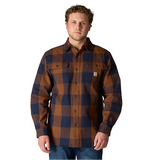 Carhartt Loose Fit Heavyweight Flannel Long-Sleeve Plaid Shirt - 107013