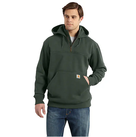 Carhartt Rain Defender® Loose Fit Heavyweight 1/4-Zip Hooded Carhartt Rain Defender® Loose Fit Heavyweight 1/4-Zip Hooded