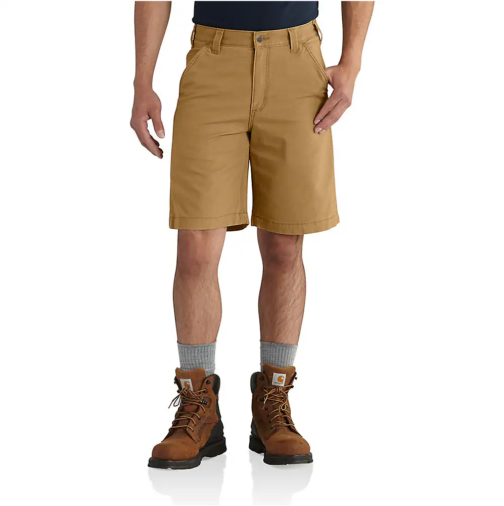 Carhartt Rugged Flex® Relaxed Fit Rigby Dungaree Work Shorts - 102514