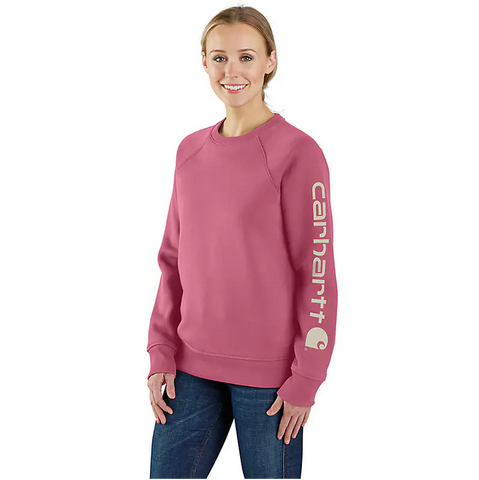 Carhartt Womens Relaxed Fit Midweight Graphic Crewneck SweatshirtSweatshirt