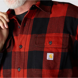 Carhartt Loose Fit Heavyweight Flannel Long-Sleeve Plaid Shirt - 107013
