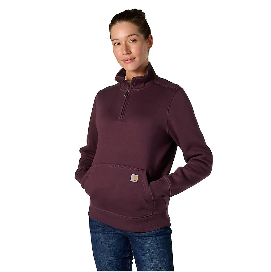 Carhartt Women's Clarksburg Quarter-Zip Sweatshirt - 105295