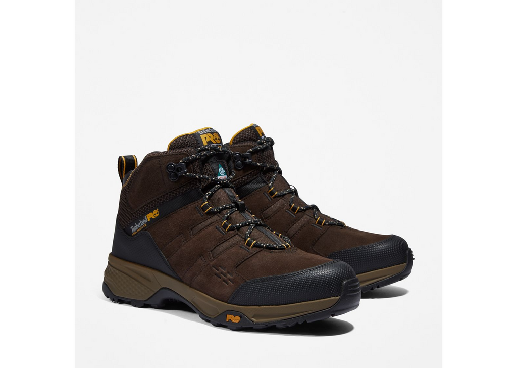 Timberland PRO Switchback Botte de travail de 6 po à embout d'acier pour hommes TB0A2MXY214 - Marron clair