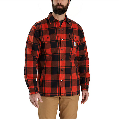 Carhartt top flannel jacket