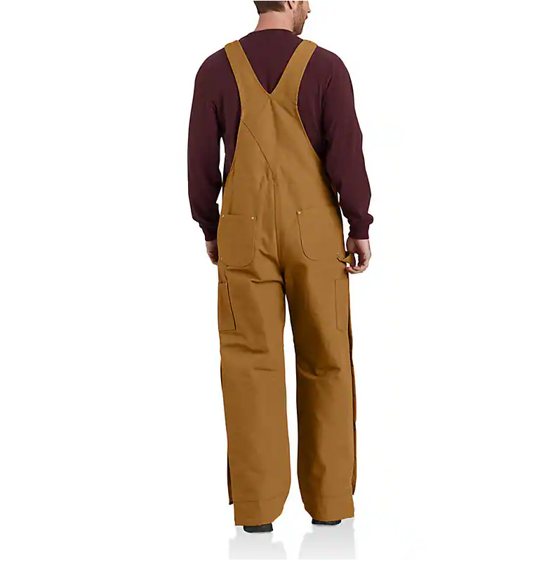 Carhartt Men's Loose Fit Firm Duck Insulated Bib Overall - 106672