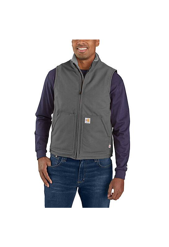 Carhartt FR Flame Resistant Duck Sherpa Lined Vest - 104981