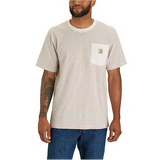 Carhartt Relaxed Fit Heavyweight Short-Sleeve Pocket Stripe T-Shirt - 106145