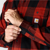 Carhartt Loose Fit Heavyweight Flannel Long-Sleeve Plaid Shirt - 107013
